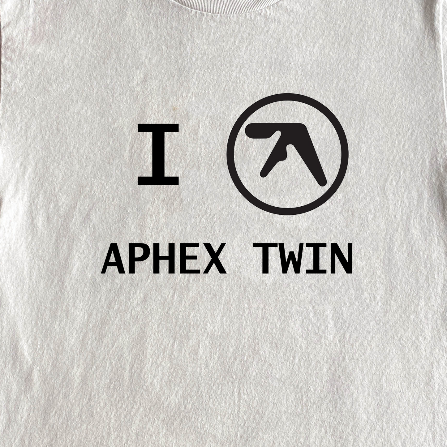 'I 7\ APHEX TWIN' tee