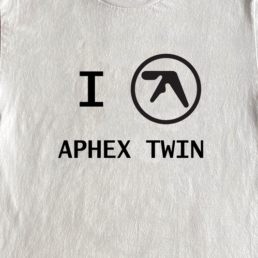 'I 7\ APHEX TWIN' tee