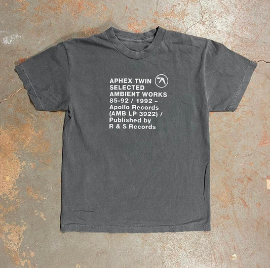 Aphex Twin Selected Ambient Works Tee